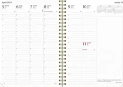 Kalender Business Twist rosa 2027