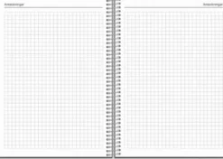Kalender Business VIP konstläder 2027