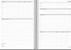Kalender Business VIP konstläder 2026
