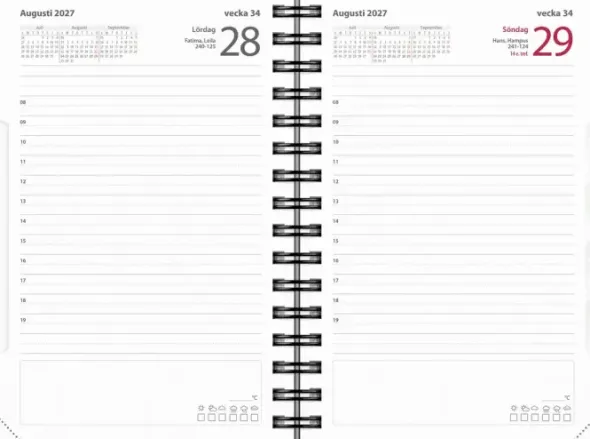 Kalender Dagbok Country 2027
