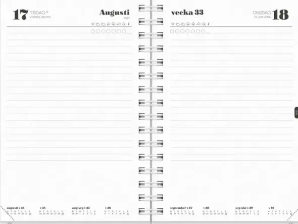 Kalender Dagbok 4i1 2027