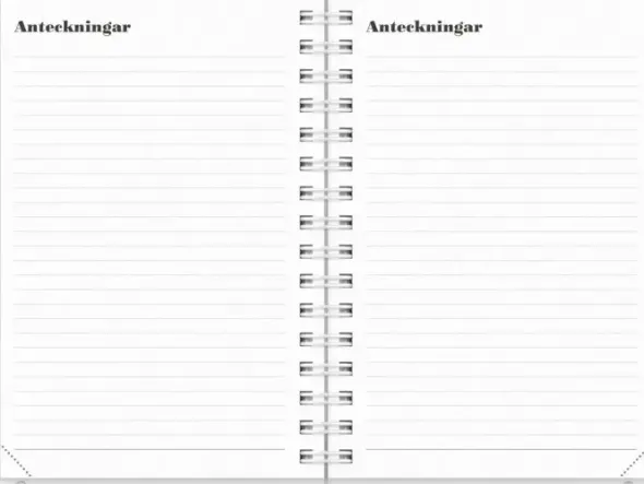 Kalender Dagbok 4i1 2027