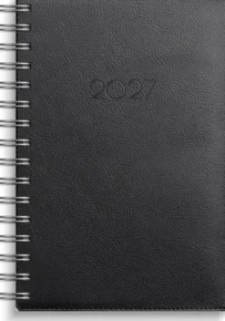 Kalender Dagbok Twist svart 2027