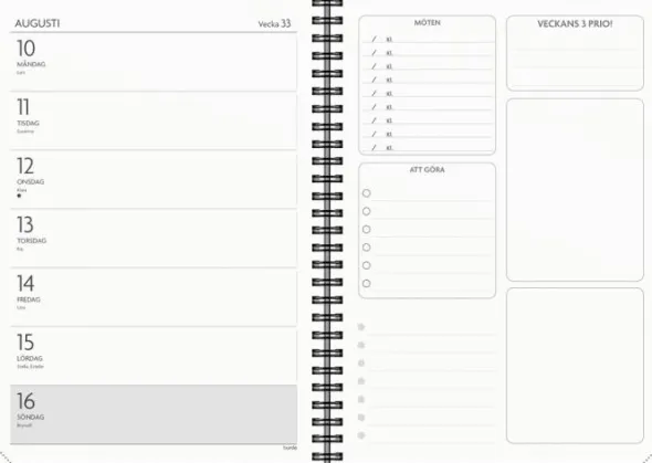 Kalender Få det gjort 2026-2027