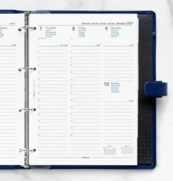 Kalender Filofax Dagbok A4 vecka/uppslag 2027 (21x29,7cm)
