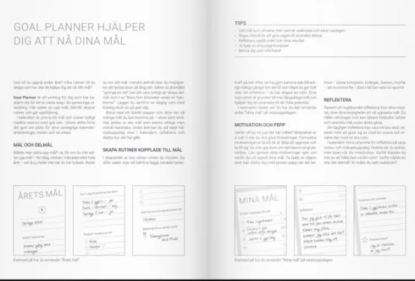 Kalender 2026 Goal Planner