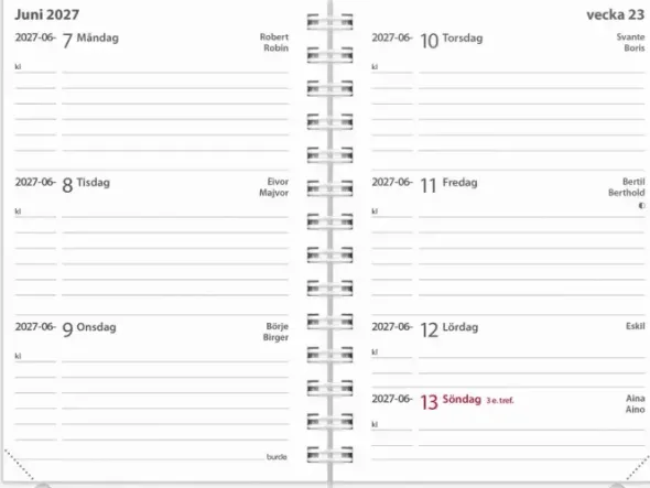 Kalender Leader 4i1 2027