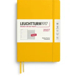 Kalender Leuchtturm1917 A5 vecka/notes Sunflower 2027
