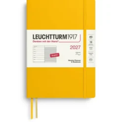Kalender Leuchtturm1917 A5 vecka/notes Soft Sunflower 2027