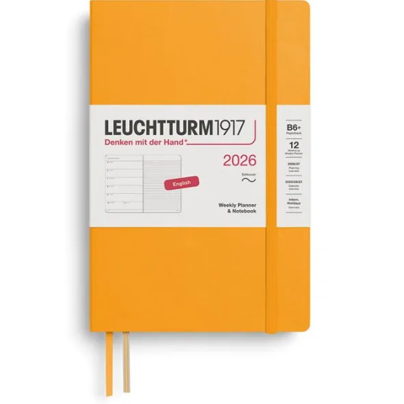 Kalender Leuchtturm1917 vecka/notes B6 Soft Rising Sun 2026
