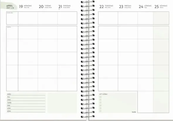 Kalender Life Organizer A5 Family 2027