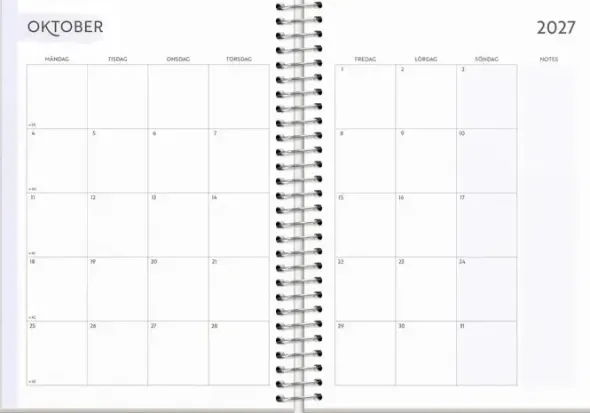 Kalender Life Organizer A5 Family 2027