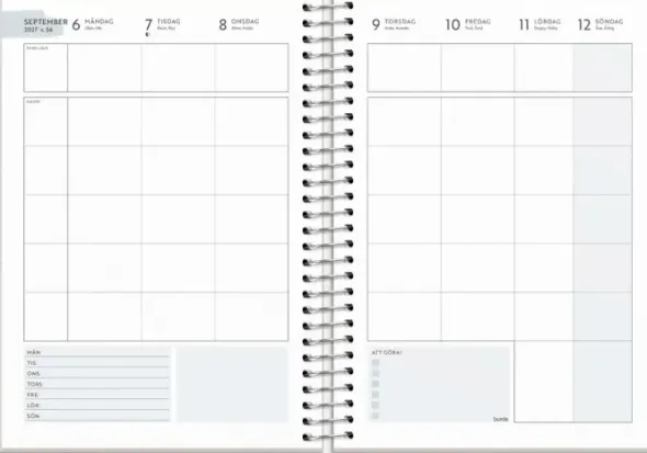Kalender Life Organizer A5 Family 2027