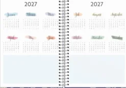 Kalender 2026 Life Organizer blå
