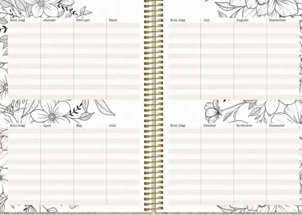 Kalender Life Planner Bloom 2027