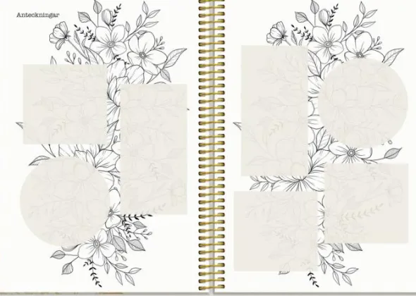 Kalender Life Planner Bloom A5 2026-2027