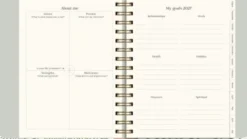 Kalender Life Planner Decor Green Flow 2026-2027