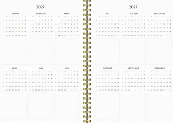 Kalender 2027 Life Planner Do more