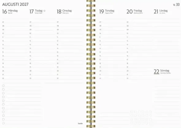 Kalender 2027 Life Planner Do more