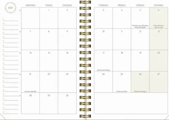 Kalender Life Planner 2027 Essentials A6