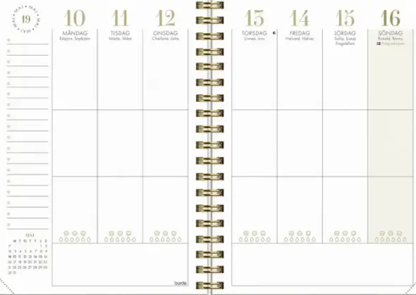 Kalender Life Planner 2027 Essentials A6