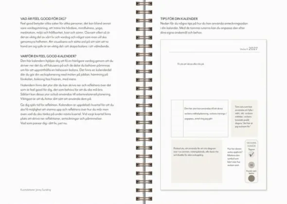 Kalender Life Planner Feel good 2026-2027