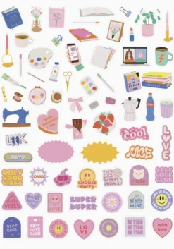 Kalender Life Planner Pastel Flowers 2026-2027