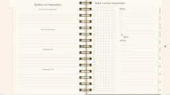 Kalender Life Planner Pastel Flowers 2026-2027