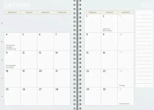 Kalender 2027 Life Planner To Do