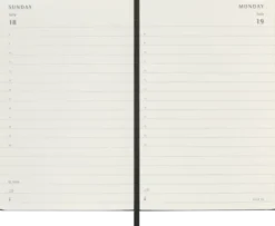 Kalender Moleskine Daily Hard Pocket Black 2027