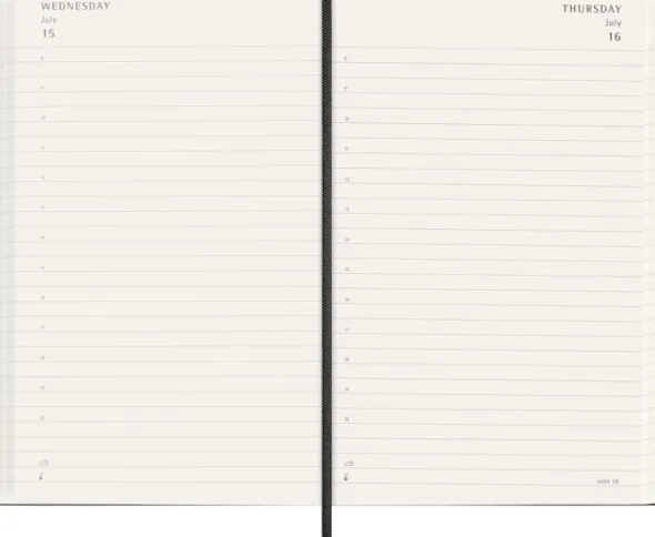 Kalender Moleskine Daily Planner Hard Large 26/27