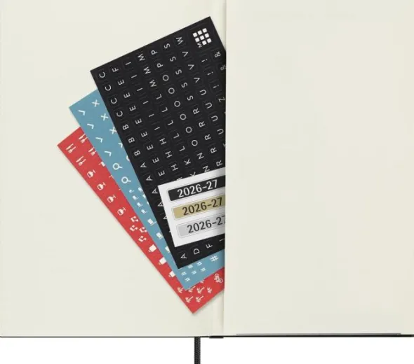 Kalender Moleskine Daily Planner Hard Large 26/27