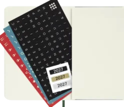 Kalender Moleskine Daily Soft Pocket Myrtle Green 2027
