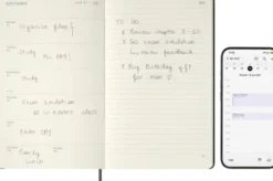Kalender Moleskine Smart Digital Planner 12M Week Note Large Svart 2027