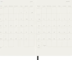 Kalender Moleskine Weekly Notebook Black Soft Pocket 2027
