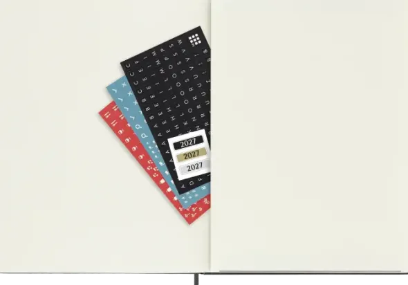 Kalender Moleskine Weekly Notebook Black hard XL 2027