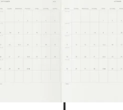 Kalender Moleskine Weekly Notebook Large Black Soft 2027