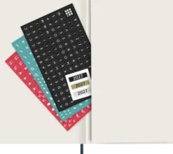 Kalender Moleskine Weekly notebook Large Blue Soft 2027
