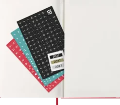 Kalender Moleskine Weekly Notebook Red hard Large 2027