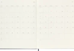 Kalender Moleskine Weekly Notebook Blue hard XL 2027