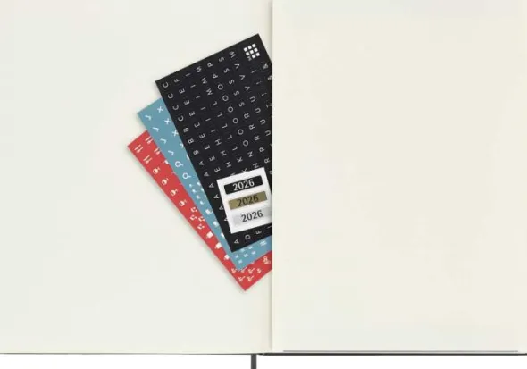 Kalender Moleskine Weekly Pro Vertical Svart hard XL 2027