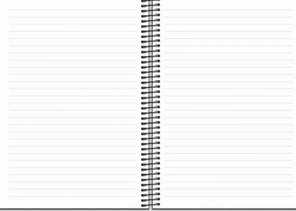 Kalender 2026 Organizer & Notes svart
