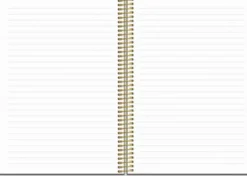 Kalender Organizer & Notes Vinröd 2026-2027