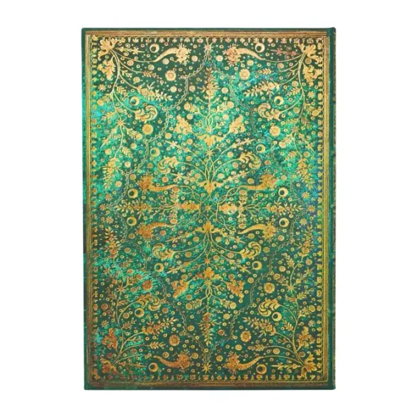 Kalender Paperblanks Grande Vertical Emerald Flower 2027