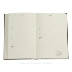 Kalender Paperblanks Maxi Horizontal Blue Luxe 2027
