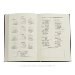 Kalender Paperblanks Maxi Horizontal Black Edition 2027