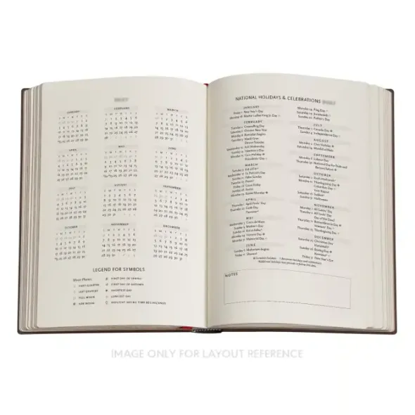 Kalender Paperblanks Midi Horizontal Black Edition Bold 2027