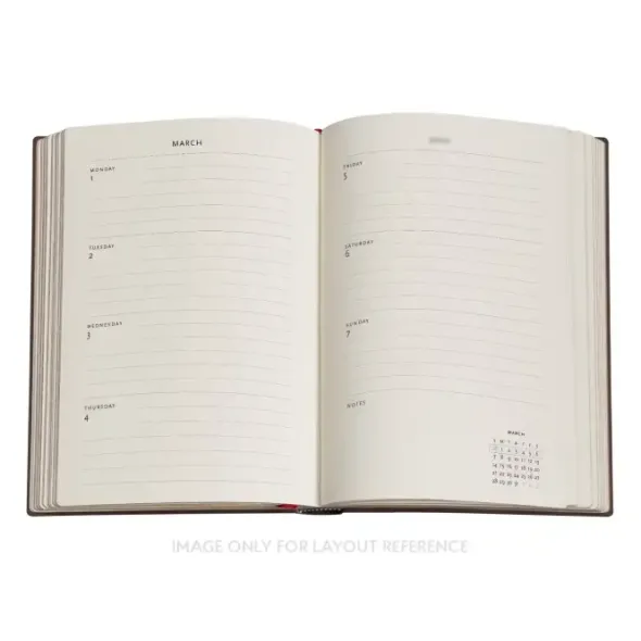 Kalender Paperblanks Midi Horizontal Anemone 2027