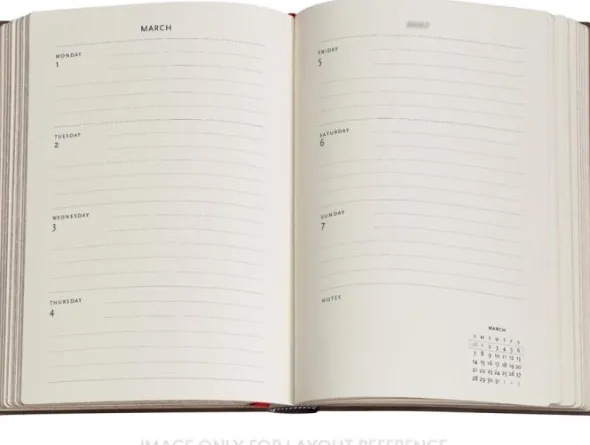 Kalender Paperblanks Midi Monet´s Chrysanthemums Horizontal 2026-2027