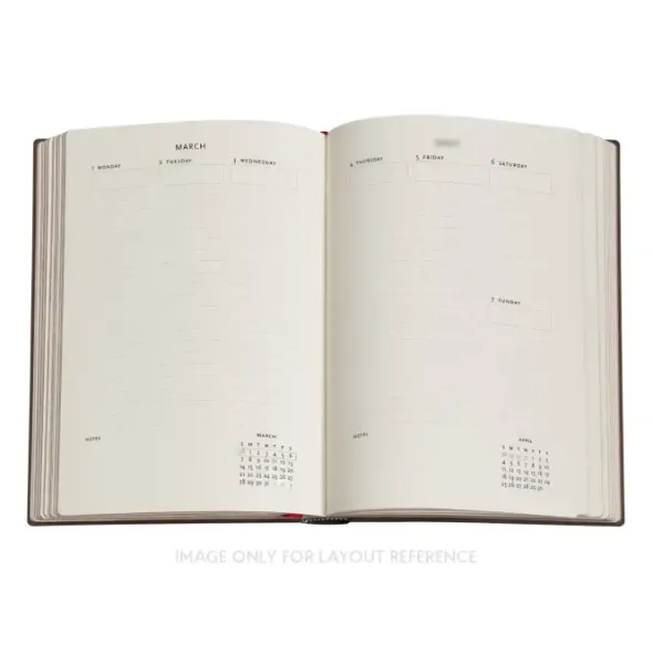 Kalender Paperblanks Midi Vertical Anemone 2027